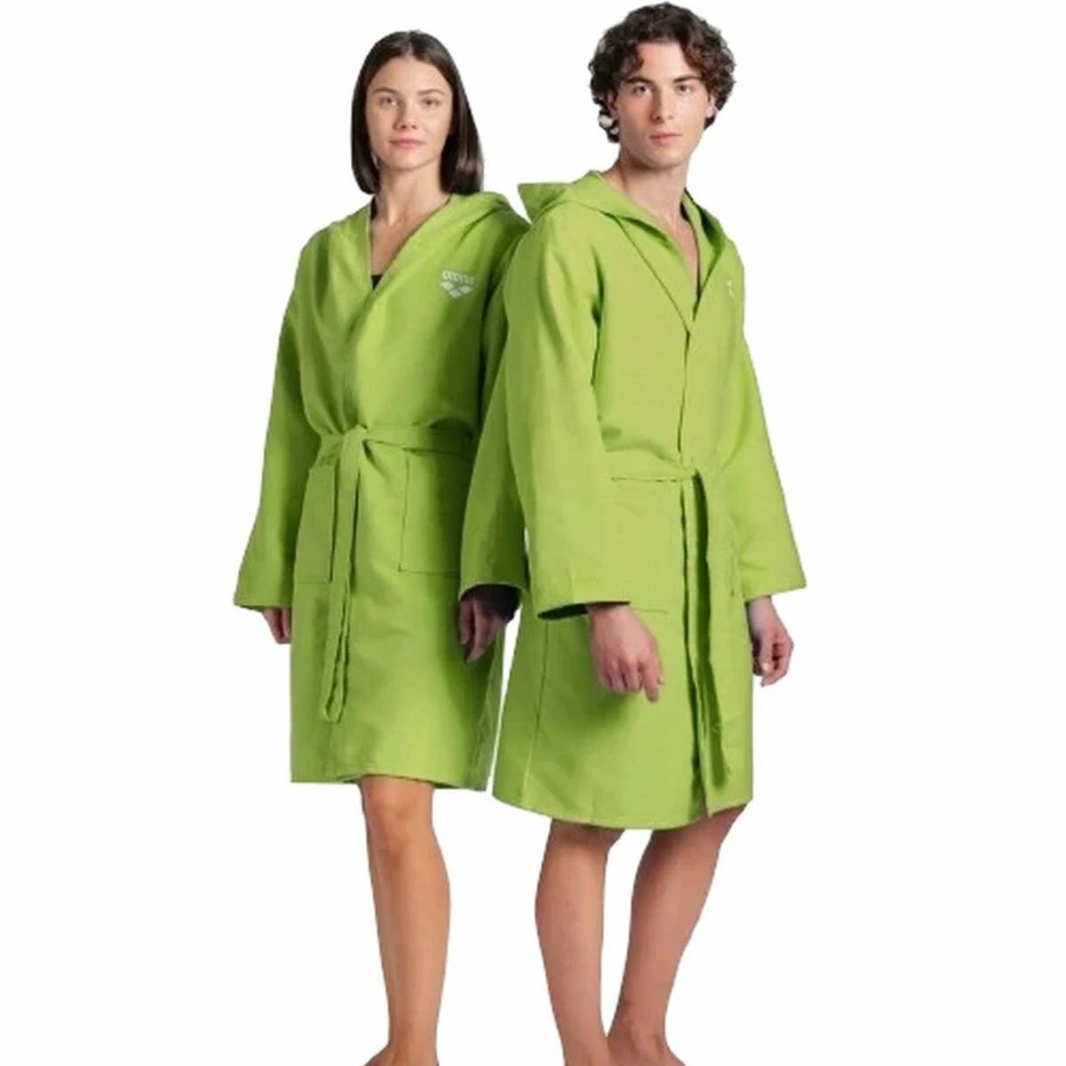 ARENA UNISEX YETİŞKİN BORNOZ YEŞİL COMPACT MICROFIBER ROBE 009034610