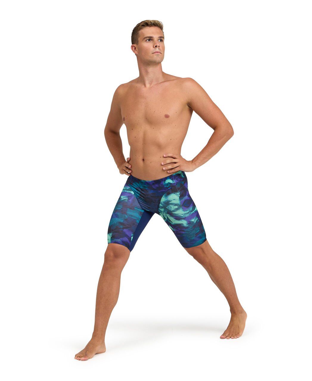 ARENA ERKEK JAMMER YÜZÜCÜ MAYOSU MEN'S ARENA HERO CAMO SWIM JAMMER 005916750 YZM UK BEDEN