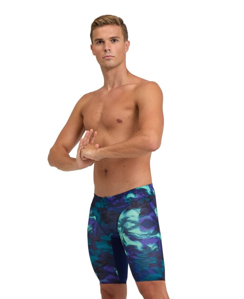 ARENA ERKEK JAMMER YÜZÜCÜ MAYOSU MEN'S ARENA HERO CAMO SWIM JAMMER 005916750 YZM UK BEDEN