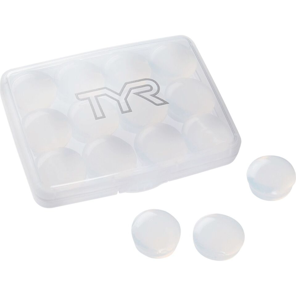 TYR KULAK TIKACI SOFTSILC EARPLG 12PK CLEAR LEP12PK101