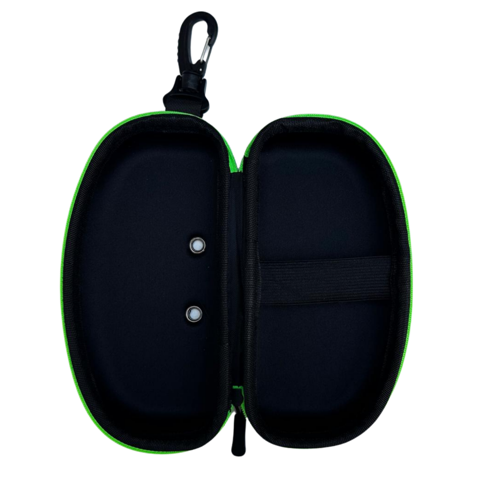 DRY Yüzme Gözlüğü Koruma Çantası Gözlük Kabı Yeşil