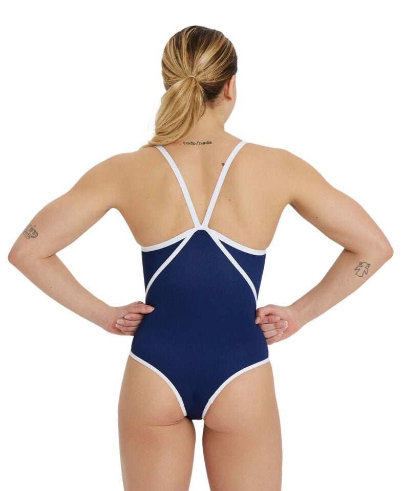 ARENA BAYAN YÜZÜCÜ MAYOSU WOMEN'S ARENA ICONS SWIMSUIT SUPER FREE BACK SOLID 005038701
