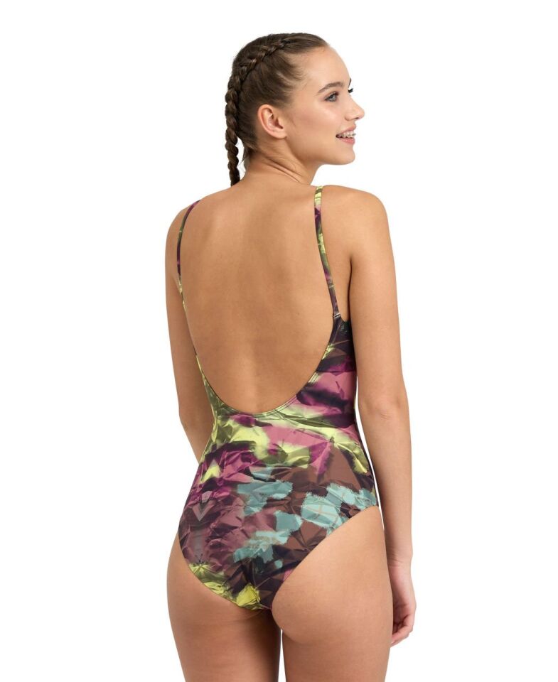 ARENA BAYAN YÜZÜCÜ MAYOSU WOMEN'S ARENA SWIMSUIT U BACK ALLOVER 005950400